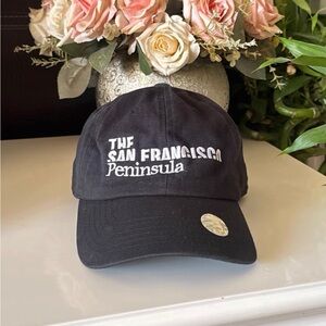 San Francisco Peninsula Kids' Black Baseball Cap